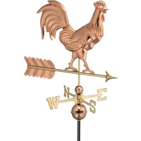 GOOD DIRECTIONS Good Directions Smithsonian Rooster Weathervane, Polished Copper 953P